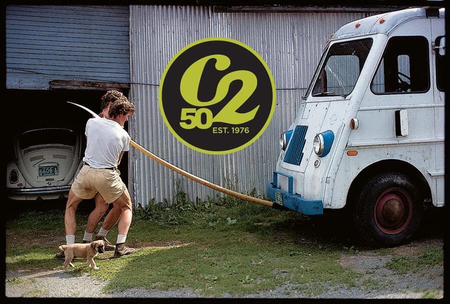 Concept2 50th Logo with Oar Testing