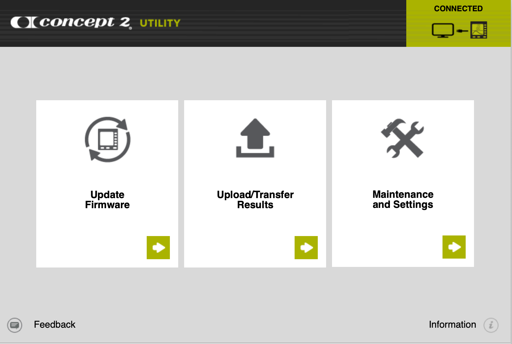 Concept2 Utility Screenshot
